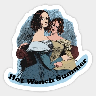 Hot wench summer - girls Sticker